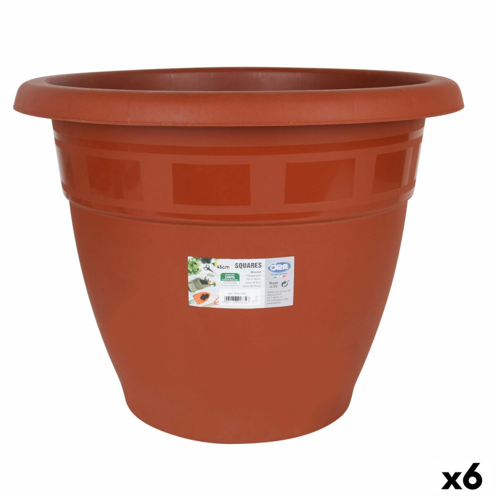 Pot Dem Squares Ronde Marron 47,5 x 3,67 cm (6 Unités)