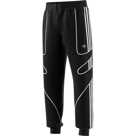 Children's Tracksuit Bottoms FLAMESTRK Adidas DW3861 Black 8 Years