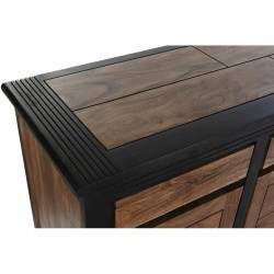 Buffet DKD Home Decor Noir Naturel Acacia