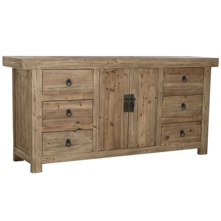 Anrichte DKD Home Decor natürlich Holz (180 x 45 x 85 cm)