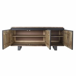 Anrichte DKD Home Decor   Schwarz Braun Mango-Holz 160 x 42 x 72 cm