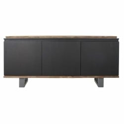 Anrichte DKD Home Decor   Schwarz Braun Mango-Holz 160 x 42 x 72 cm