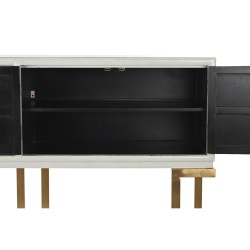 Buffet DKD Home Decor Blanc Métal Peuplier (178 x 50 x 90 cm)