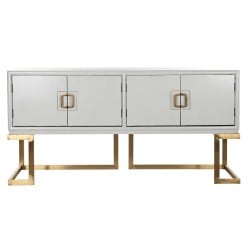 Sideboard DKD Home Decor White Metal Poplar (178 x 50 x 90 cm)