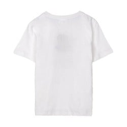 T shirt à manches courtes Stitch Blanc