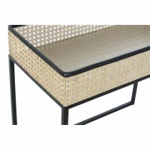 Centre Table DKD Home Decor Black Natural 60 x 30 x 50 cm