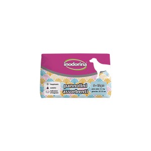 Disposable nappies Inodorina 25-33 cm 12 Units
