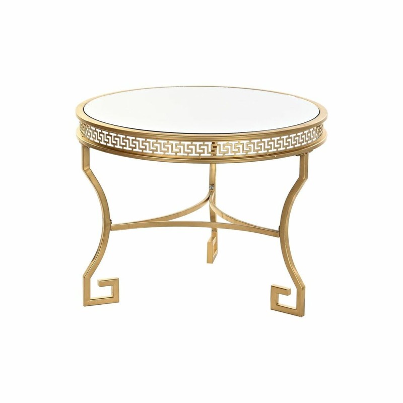 Console DKD Home Decor Golden Metal Mirror 61 x 61 x 46 cm