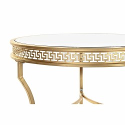 Console DKD Home Decor Doré Métal Miroir 61 x 61 x 46 cm