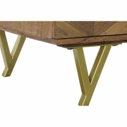 Table Basse DKD Home Decor Métal Bois de manguier (120 x 60,5 x 46 cm)