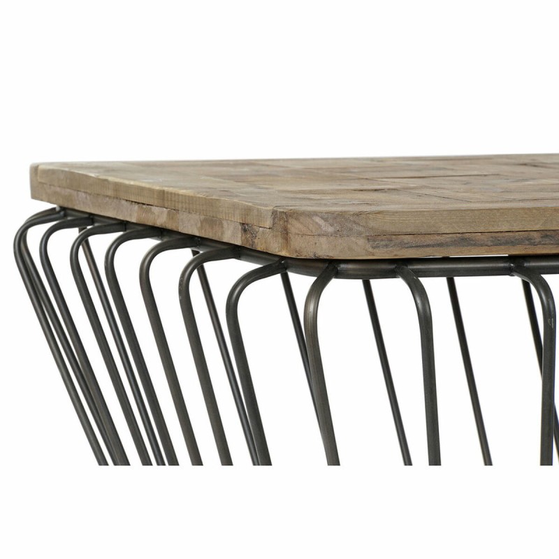 Centre Table DKD Home Decor Metal Pinewood (125 x 64 x 51 cm)