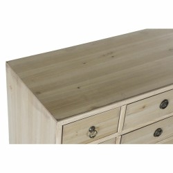 Caisson à Tiroirs DKD Home Decor Naturel Bois MDF Blue marine Gris clair (80 x 35 x 82 cm)