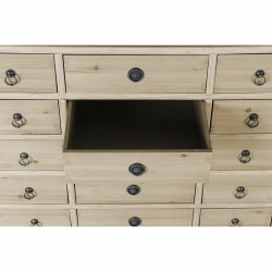 Caisson à Tiroirs DKD Home Decor Naturel Bois MDF Blue marine Gris clair (80 x 35 x 82 cm)