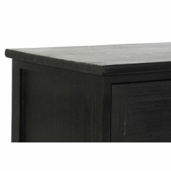 Schubladenschrank DKD Home Decor natürlich Schwarz Vintage Paulonia-Holz (40 x 30 x 58,5 cm)