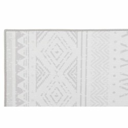 Carpet DKD Home Decor Grey White Ikat (120 x 180 x 0,4 cm)