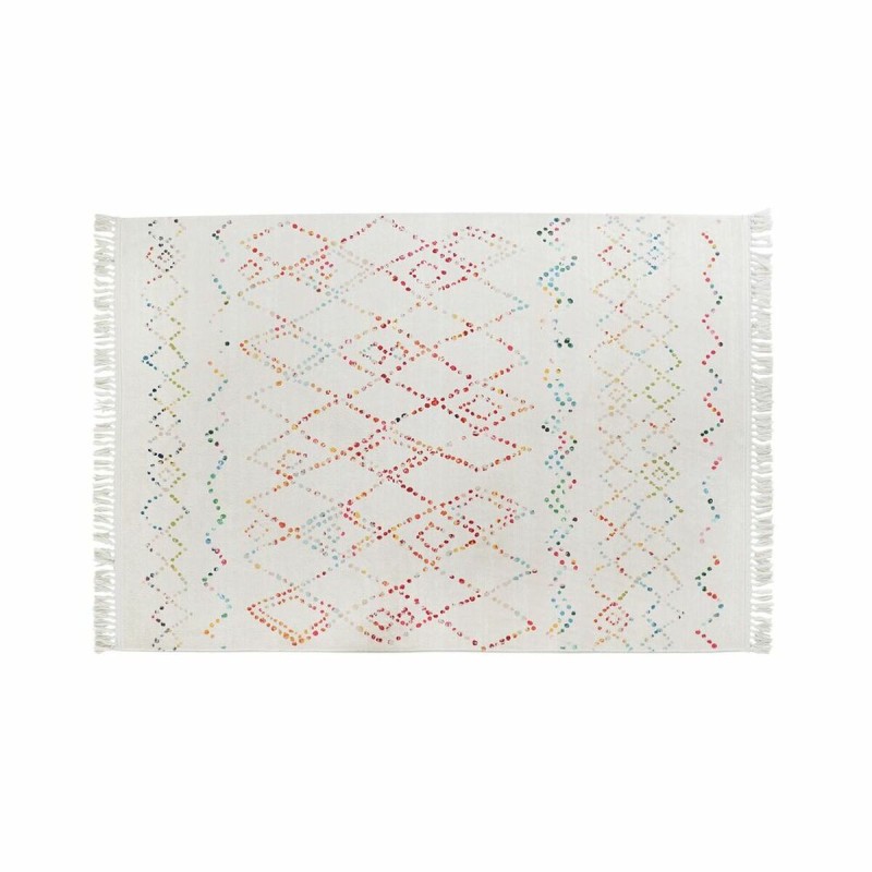 Carpet DKD Home Decor White Multicolour (120 x 180 x 0,7 cm)