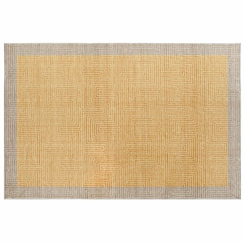 Tapis DKD Home Decor Jaune 200 x 290 x 0,7 cm