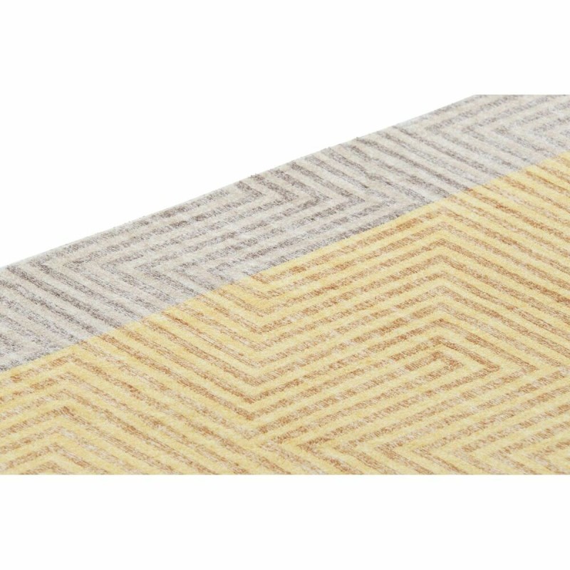 Tapis DKD Home Decor Jaune 200 x 290 x 0,7 cm