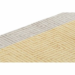 Carpet DKD Home Decor Yellow (160 x 230 x 0,7 cm)