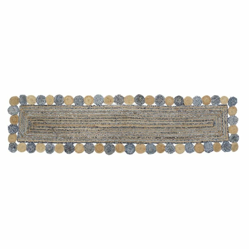 Teppich DKD Home Decor Blau Braun Indianer (60 x 240 x 1 cm)