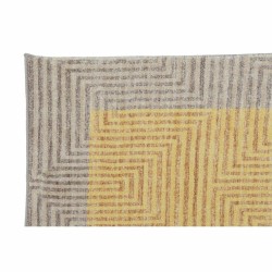 Carpet DKD Home Decor Yellow (160 x 230 x 0,7 cm)