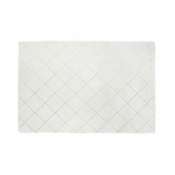 Teppich DKD Home Decor Weiß Moderne (120 x 180 x 2,2 cm)