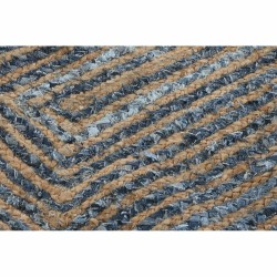 Teppich DKD Home Decor Blau Baumwolle Bunt Indianer Jute 160 x 230 x 1 cm