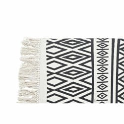 Tapis DKD Home Decor Noir Blanc (120 x 180 x 0,7 cm)