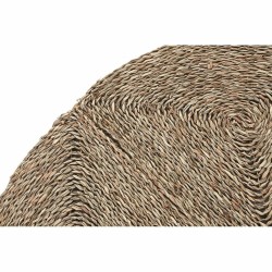 Carpet DKD Home Decor 150 x 0,5 x 150 cm Natural Polyester Seagrass