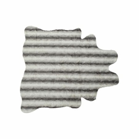 Tapis DKD Home Decor 160 x 150 x 2 cm Gris Polyester Blanc