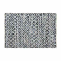 Teppich DKD Home Decor Blau Weiß (120 x 180 x 1 cm)