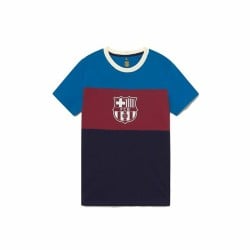 Maillot de Football à Manches Courtes pour Enfants F.C. Barcelona Rouge