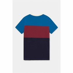 Maillot de Football à Manches Courtes pour Homme F.C. Barcelona Bleu