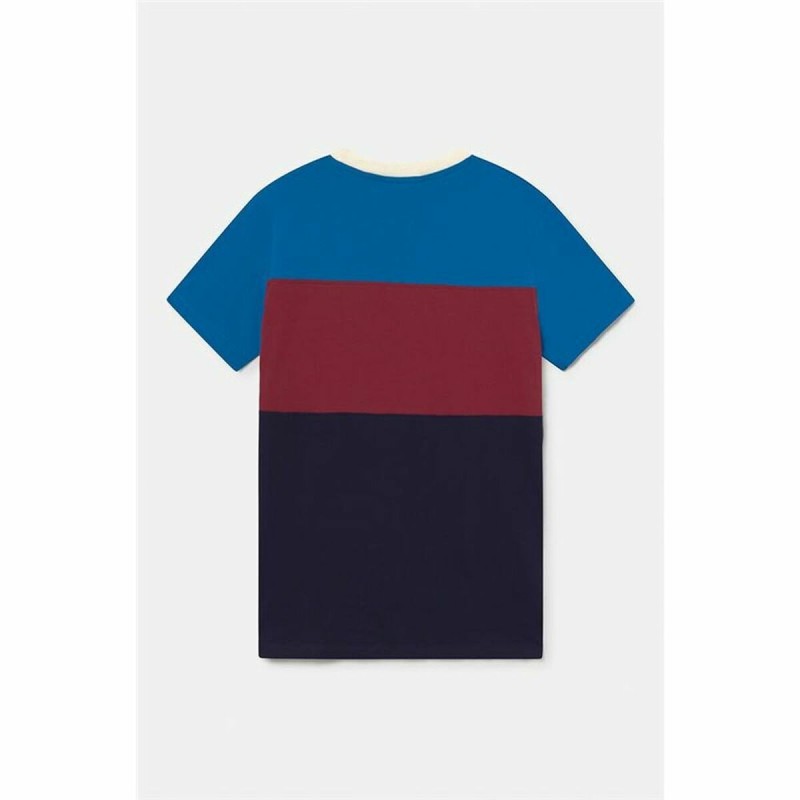 Kurzärmiges Fußball T-Shirt für Männer F.C. Barcelona Blau