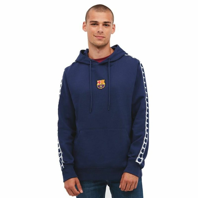 Sweat à capuche homme F.C. Barcelona Blue marine