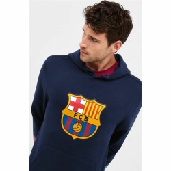 Herren Sweater mit Kapuze F.C. Barcelona Marineblau