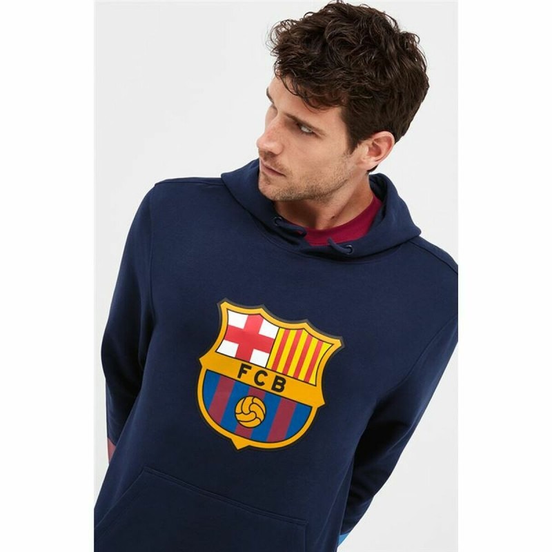 Men’s Hoodie F.C. Barcelona Navy Blue