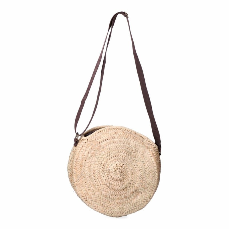 Sac-à-main Femme EDM Rond Feuille de palmier 30 x 30 cm