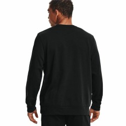 Men’s Long Sleeve T-Shirt Under Armour Logo Crew Black