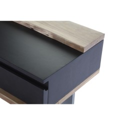 Console DKD Home Decor 115 x 40 x 80 cm Black Wood Brown Dark grey Mango wood