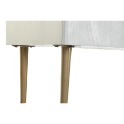 Console DKD Home Decor White Multicolour Golden Metal Iron Mango wood 30 x 40 cm 90 x 45 x 74 cm