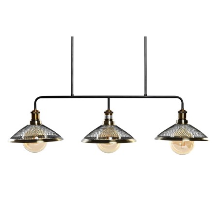 Ceiling Light DKD Home Decor 100 x 29 x 22 cm Black Golden Metal 50 W