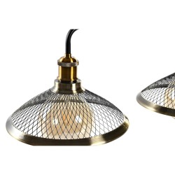 Ceiling Light DKD Home Decor 100 x 29 x 22 cm Black Golden Metal 50 W