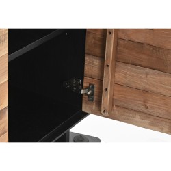 Anrichte DKD Home Decor   Holz Kiefer Recyceltes Holz Schwarz Bunt natürlich 180 x 48 x 76 cm