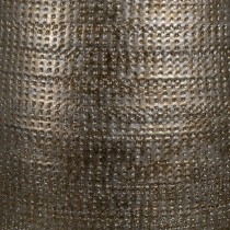 Blumentopf Metallic aus Keramik 31 x 31 x 51 cm