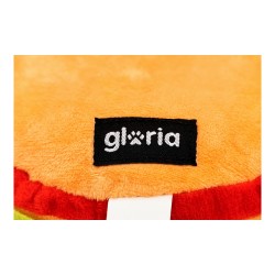 Dog toy Gloria Hamburdog 14 x 6 cm Hamburger