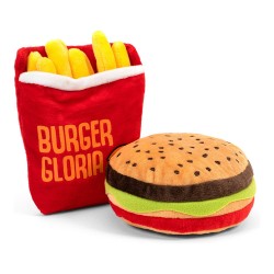 Jouet pour chien Gloria Hamburdog 14 x 6 cm Hamburgers