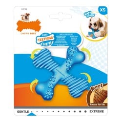 Jouet pour chien Nylabone Croix Viande