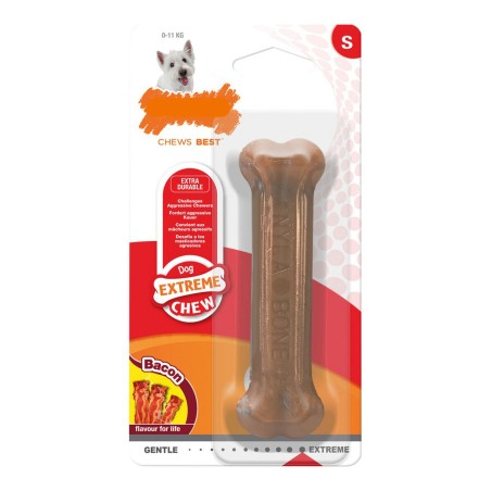 Beißring für Hunde Nylabone Dura Chew Bacon S