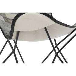 Dining Chair DKD Home Decor White Black Beige Grey 74 x 70 x 90 cm